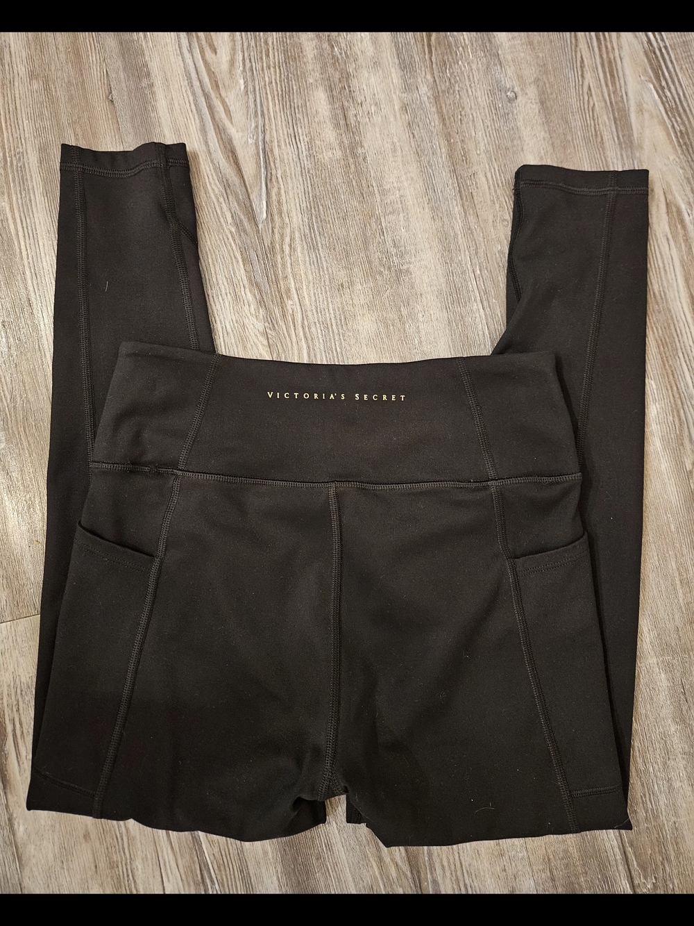 Victoria's Secret Black High-Waist Pocket Leggings